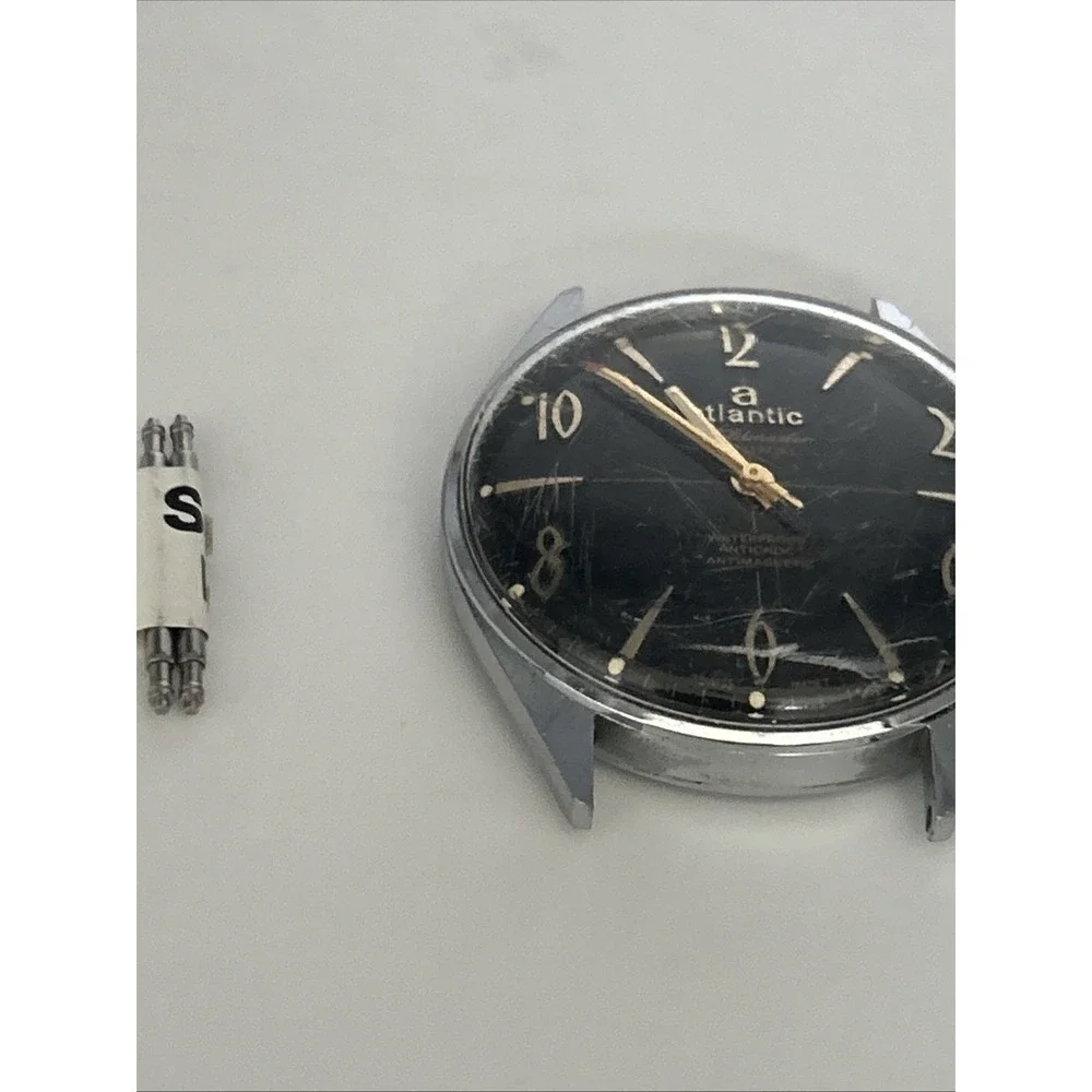1960's Vintage Atlantic Worldmaster Original Watch Manual No Band